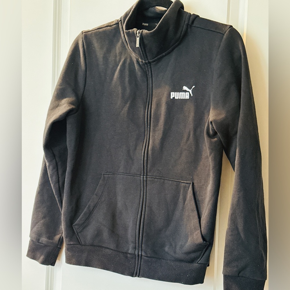 Puma Black Full-Zip Jacket